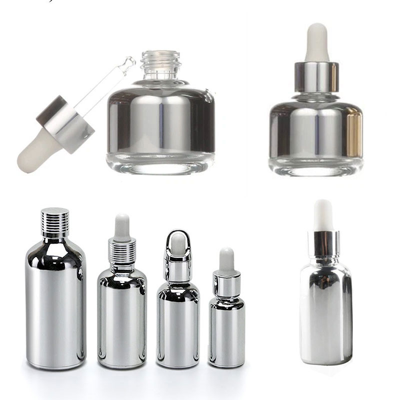 قطره چکان نقره ای و قیمت قطره چکان نقره ای خارجی و ظرف قطره چکان نقره ای به همراه خرید قطره چکان شیشه نقره ای از گلدن اکتیو به صورت آنلاین