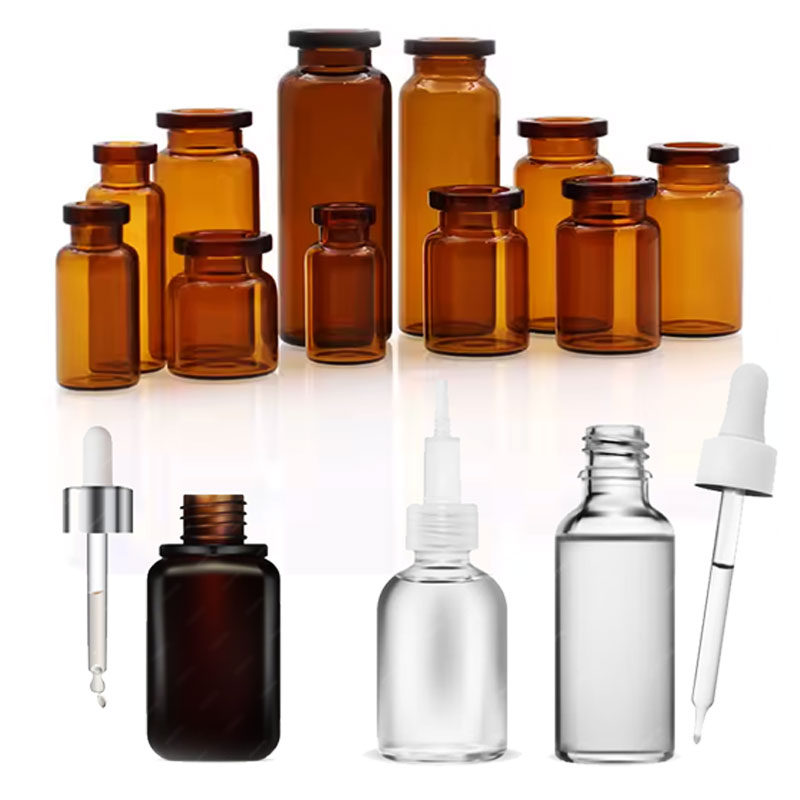 Serum-Bottle شیشه سرم و قیمت شیشه سرم مدرج و سفارش بطری سرم تزریق به صورت عمده و سفارش انواع ظرف سرم خالی با میلی لیتر دلخواه از گلدن اکتیو
